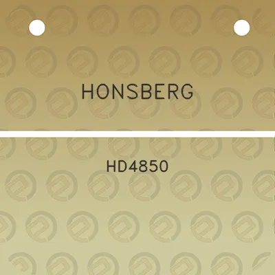 honsberg-hd4850