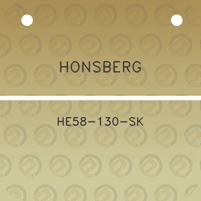 honsberg-he58-130-sk