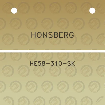 honsberg-he58-310-sk