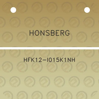 honsberg-hfk12-i015k1nh