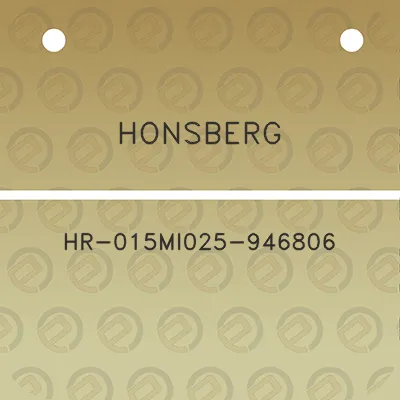 honsberg-hr-015mi025-946806