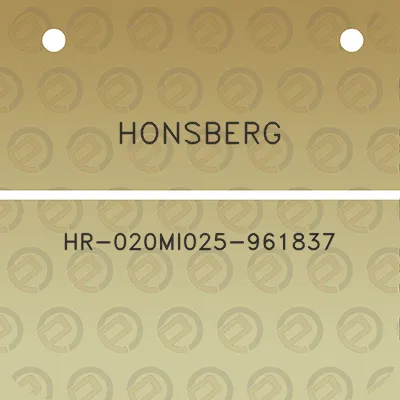 honsberg-hr-020mi025-961837