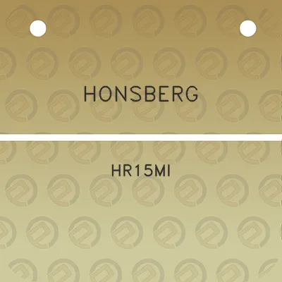 honsberg-hr15mi