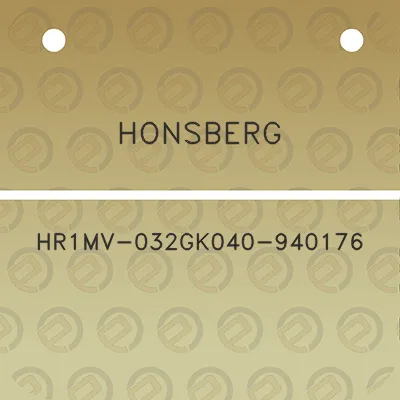 honsberg-hr1mv-032gk040-940176