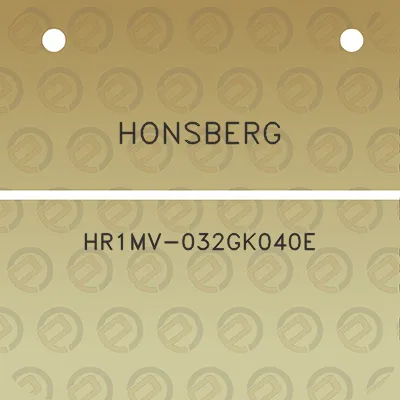 honsberg-hr1mv-032gk040e