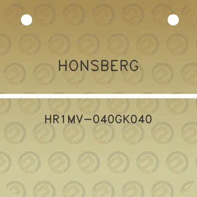 honsberg-hr1mv-040gk040