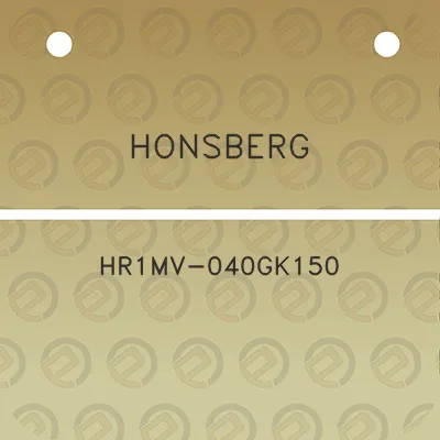 honsberg-hr1mv-040gk150