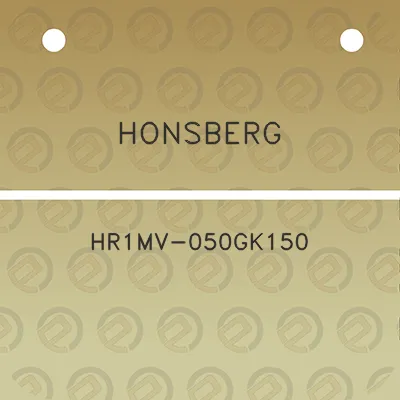 honsberg-hr1mv-050gk150