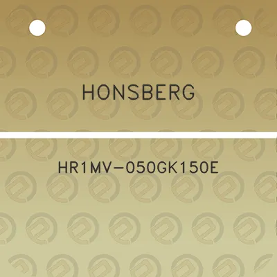 honsberg-hr1mv-050gk150e