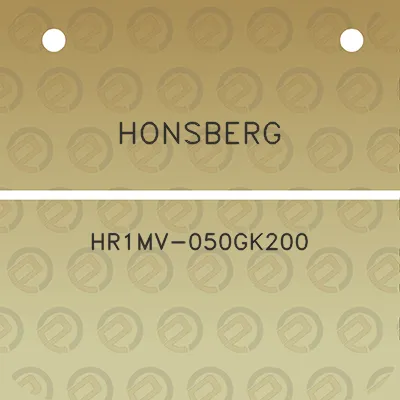 honsberg-hr1mv-050gk200