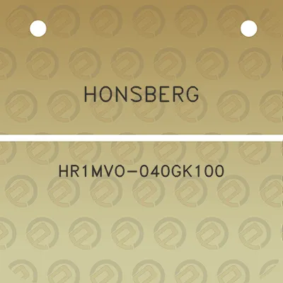 honsberg-hr1mvo-040gk100