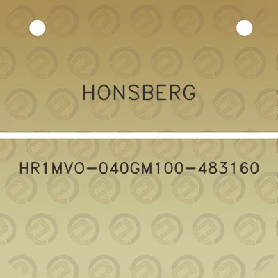 honsberg-hr1mvo-040gm100-483160