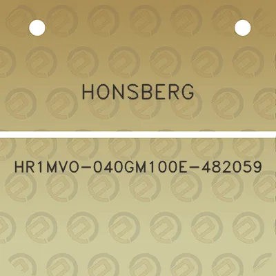 honsberg-hr1mvo-040gm100e-482059