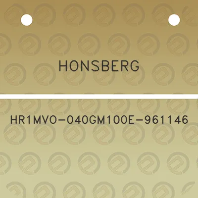 honsberg-hr1mvo-040gm100e-961146