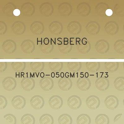 honsberg-hr1mvo-050gm150-173