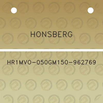 honsberg-hr1mvo-050gm150-962769