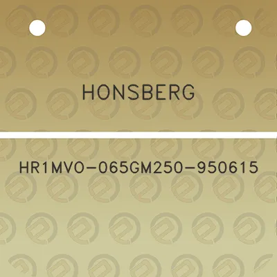 honsberg-hr1mvo-065gm250-950615