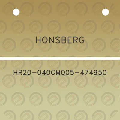 honsberg-hr20-040gm005-474950