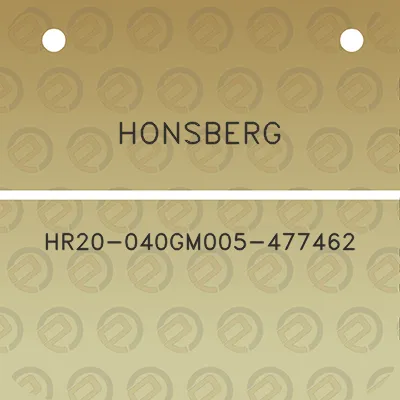 honsberg-hr20-040gm005-477462