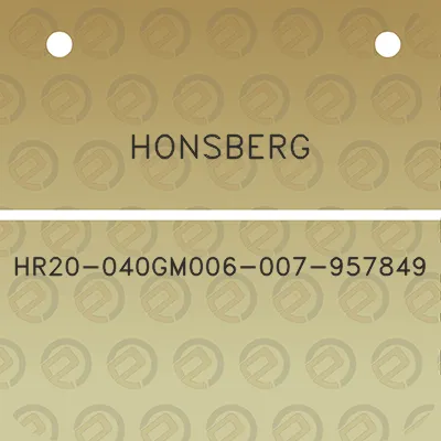 honsberg-hr20-040gm006-007-957849