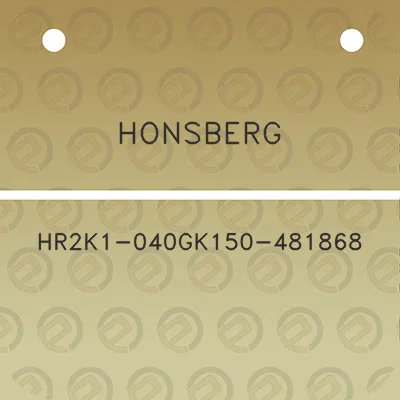 honsberg-hr2k1-040gk150-481868