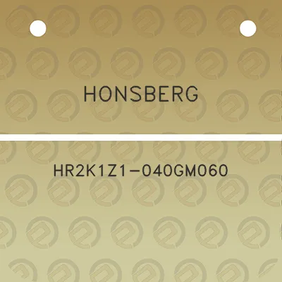 honsberg-hr2k1z1-040gm060