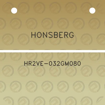 honsberg-hr2ve-032gm080