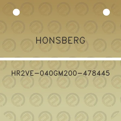 honsberg-hr2ve-040gm200-478445