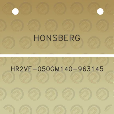 honsberg-hr2ve-050gm140-963145