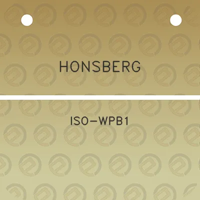 honsberg-iso-wpb1