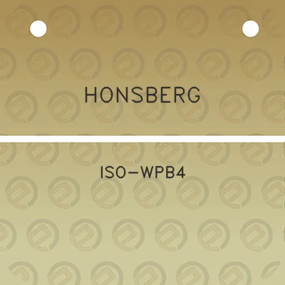 honsberg-iso-wpb4