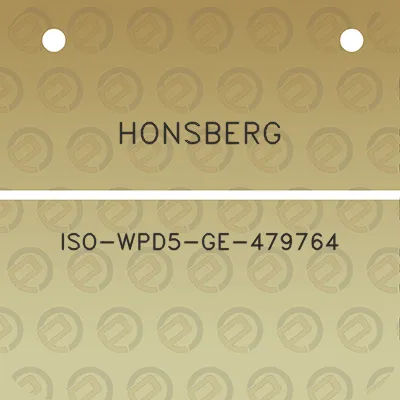 honsberg-iso-wpd5-ge-479764