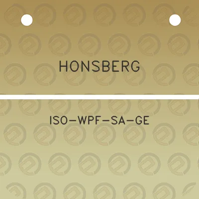 honsberg-iso-wpf-sa-ge