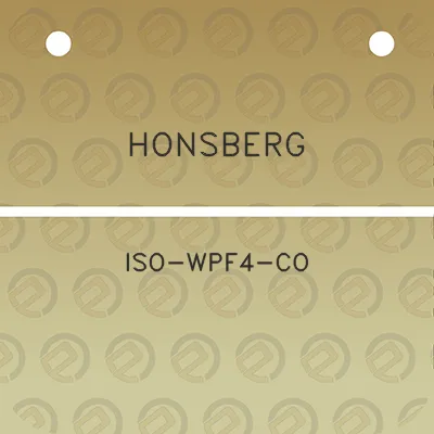 honsberg-iso-wpf4-co