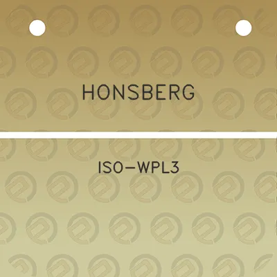 honsberg-iso-wpl3