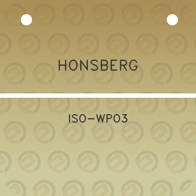 honsberg-iso-wpo3