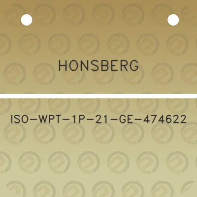 honsberg-iso-wpt-1p-21-ge-474622