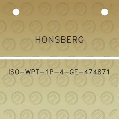 honsberg-iso-wpt-1p-4-ge-474871