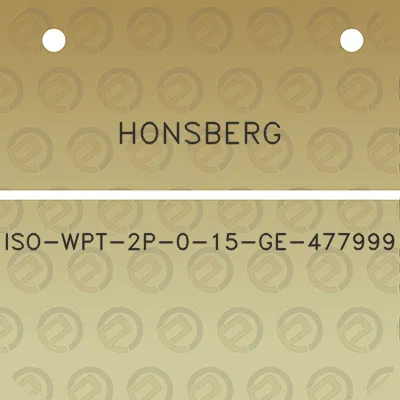 honsberg-iso-wpt-2p-0-15-ge-477999