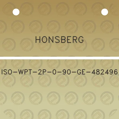 honsberg-iso-wpt-2p-0-90-ge-482496