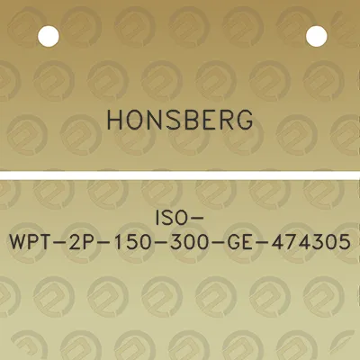 honsberg-iso-wpt-2p-150-300-ge-474305