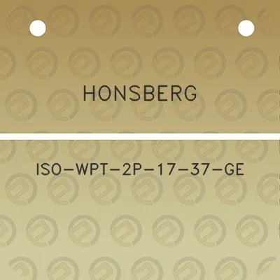 honsberg-iso-wpt-2p-17-37-ge