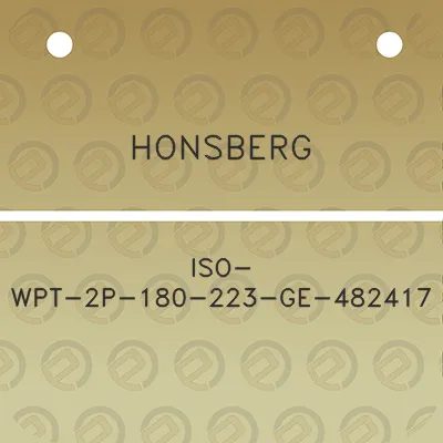 honsberg-iso-wpt-2p-180-223-ge-482417