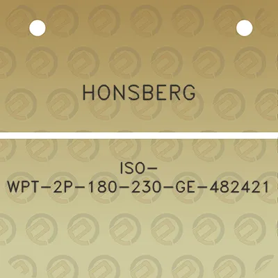 honsberg-iso-wpt-2p-180-230-ge-482421