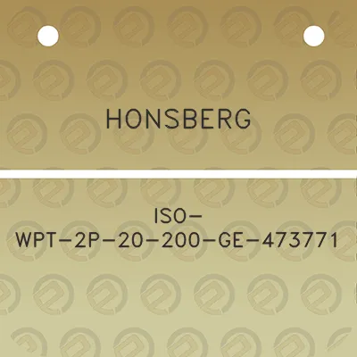 honsberg-iso-wpt-2p-20-200-ge-473771