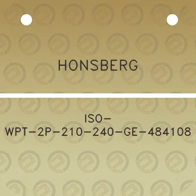 honsberg-iso-wpt-2p-210-240-ge-484108