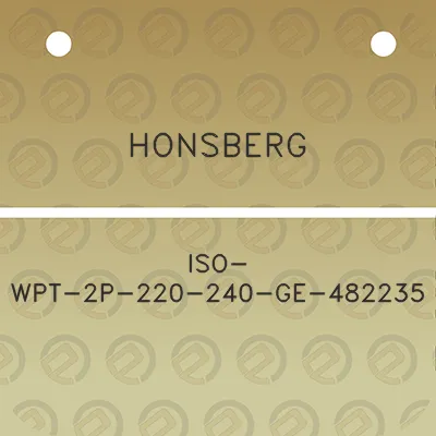 honsberg-iso-wpt-2p-220-240-ge-482235