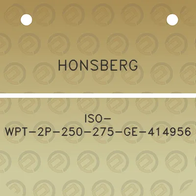 honsberg-iso-wpt-2p-250-275-ge-414956