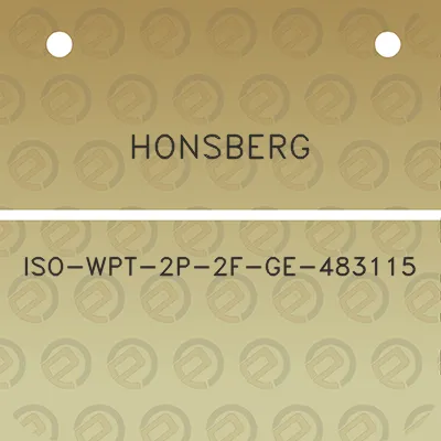 honsberg-iso-wpt-2p-2f-ge-483115