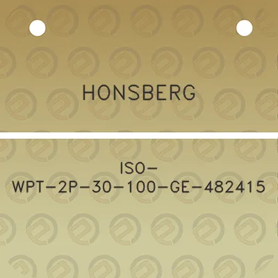 honsberg-iso-wpt-2p-30-100-ge-482415